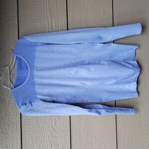 Fabletics Long Sleeve Top M Blue